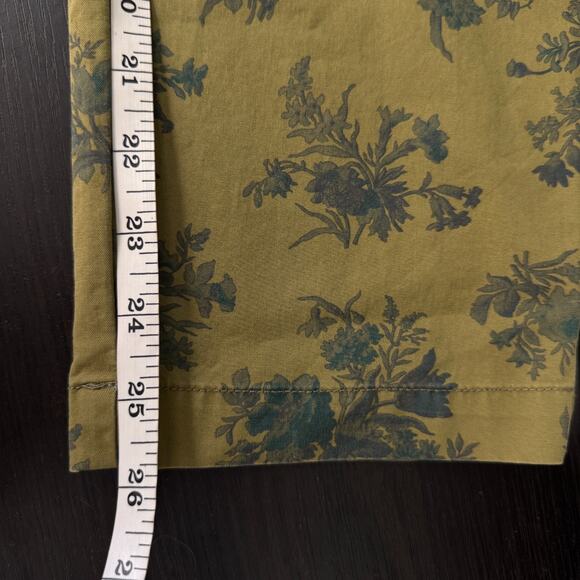 Sundance Pants Womens 2 Berenice Floral Everyday Straight Leg Boho Cottage NEW - Picture 11 of 12